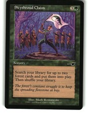 Magic the Gathering - Nemesis Skyshroud Claim 117 Common 2000
