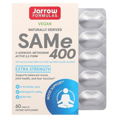 SAMe 400, 400 mg, 60 Tablets