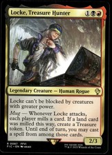1x Locke, Treasure Hunter - Commander: FINAL FANTASY - NM - MTG