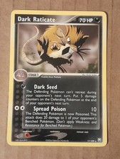 Pokemon Dark Raticate 17/109 Team Rocket Returns Rare NM See Pictures