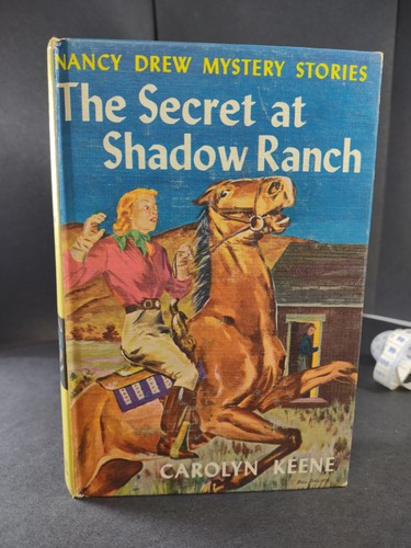 NANCY ZEICHNETE #05: DAS GEHEIMNIS AUF DER SHADOW RANCH von Carolyn Keene 1962C Druck - Bild 2 von 15