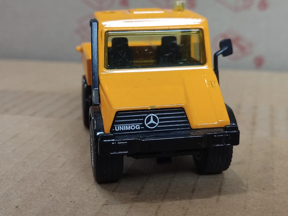 Coche Retro Mercedes Unimog Siku Pequeño Alemania Modelo Diecast Car Foto 4 de 4