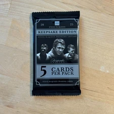 2025 Keepsake Steve McQueen Premiere Edition Box 5 Card Pack