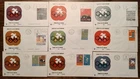 Mexico stamp 1968 olympic sport games 9 covers condition seen combine shipping