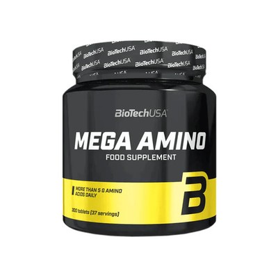 BioTech USA MEGA Amino Tabs - 300 Tabletten