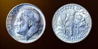 1960 D Roosevelt Dime BU Uncirculated Mint State 90% Silver 10c US Coin