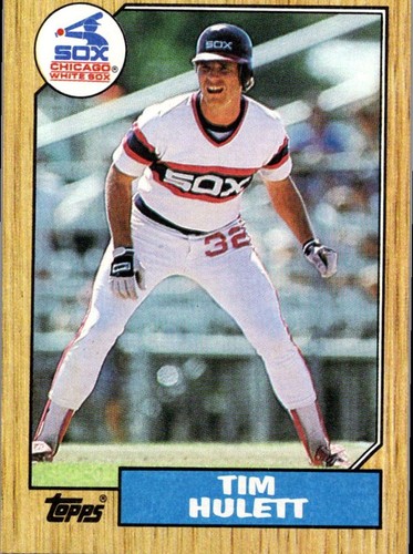 1987 Topps Tim Hulett Chicago White Sox #566 - Picture 1 of 2