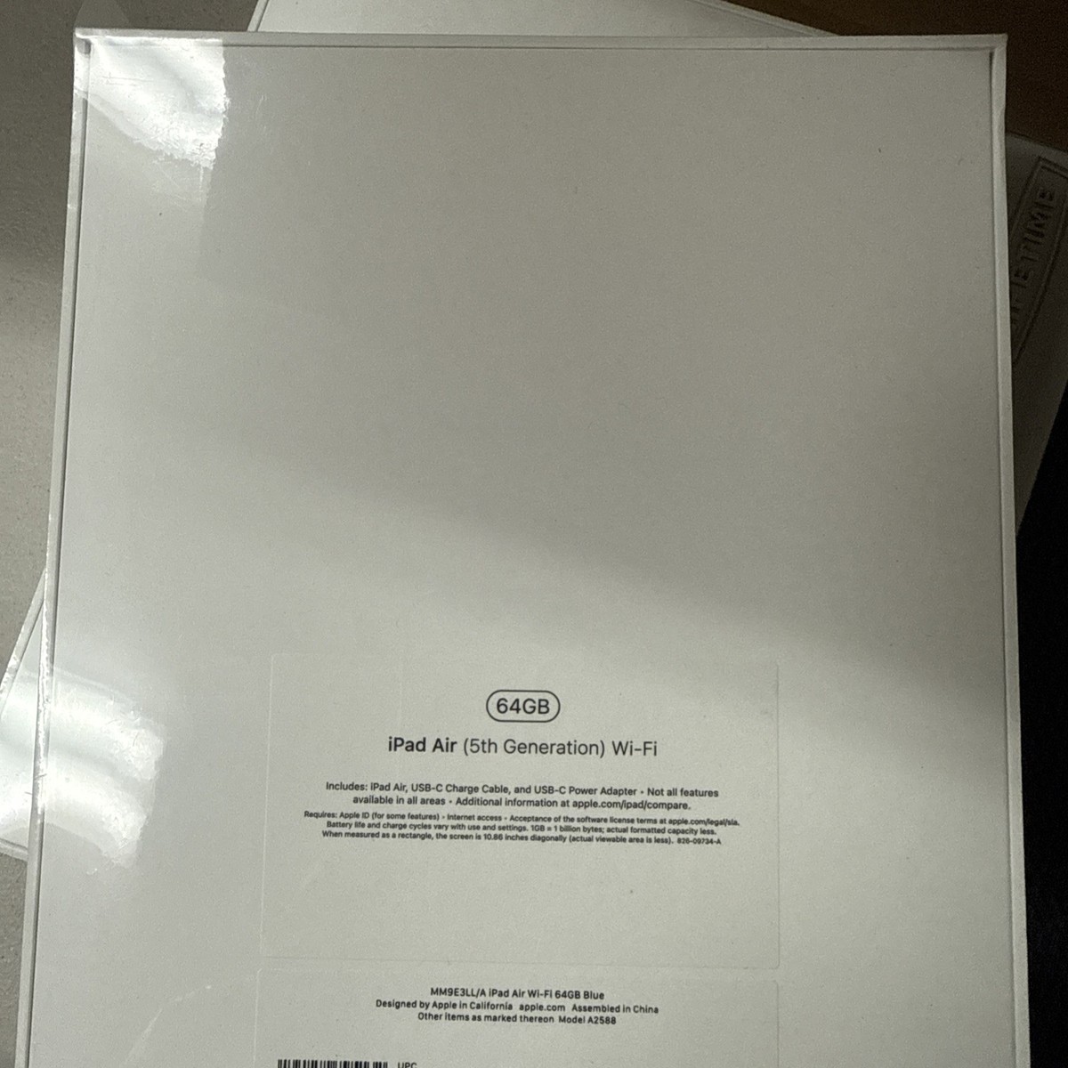 Apple iPad Air (5th Generation) A2588 64 GB, Wi-Fi, 10.9 in