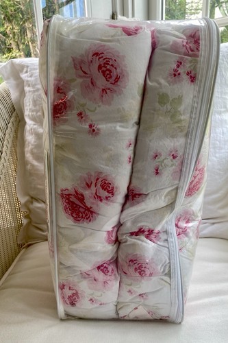 Simply Shabby Chic PEONY Pink Floral Ruffled Comforter Set - Twin size - Picture 6 of 12