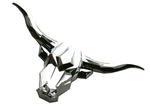 1Pc Custom Texas Longhorn Emblem 3D Sticker Decals Badge Chrome - Picture 2 of 5
