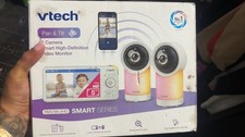 VTech - 2 Camera 1080p Smart WiFi Remote Access 360 Degree Pan & Tilt Video Baby