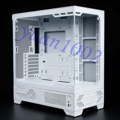 NEU VALKYRIE VK03 LITE WHITE ATX,360 Gaming Computer GehäuseFEDEX-