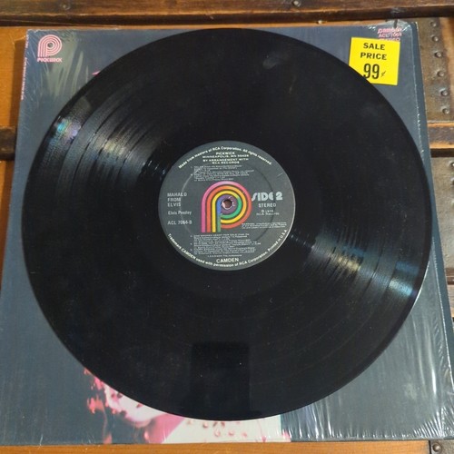 Elvis Presley Mahalo From Elvis 12" Vinyl LP Record Album ACL-7064 - Picture 4 of 4