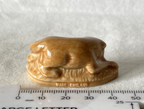Vintage Wade Whimsies Porzellan Keramik PIRSCHENDE KATZE Figur #22-896 - Bild 3 von 8