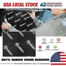 Butyl Sound Deadening Mat for Cars Noise Insulation Vibration Dampening-25.8Sqft