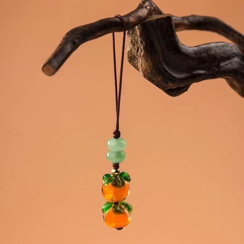 Persimmon Phone Anti-lost Rope Everything Goes Well Phone Case Chain Straps - Photo 9 sur 13