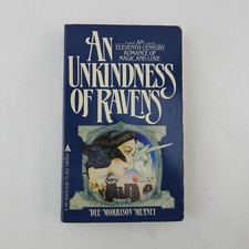 Vintage AN UNKINDNESS OF RAVENS  Dee Meaney Fantasy Paperback  Book 1983