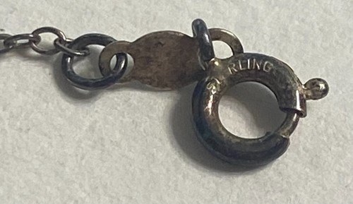 Collar colgante llave plata esterlina 1979 Franklin Mint vintage - Imagen 7 de 10