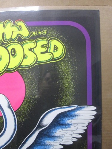 Vintage Black Light Poster 1972 OL' Mutha Goosed Petangno Inv#G286 - Picture 2 of 5