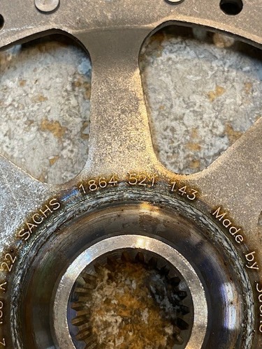 Sachs Clutch Disc SD80176, 1864521143 - Picture 3 of 5