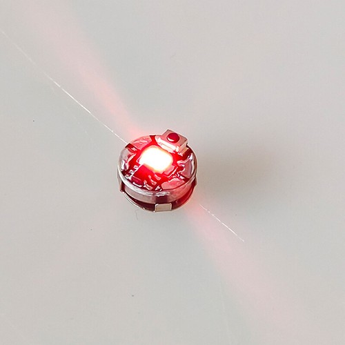 1pc Wireless LED-Modellleuchte mit Batterien Presse-Button Miniatur LED-Lamp W❤D - Bild 18 von 22