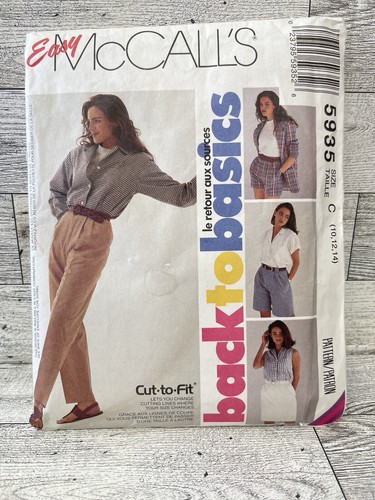 McCall's Pattern 5935 Size 12-14-16 Shorts Pants Skirt Uncut n2025 - Picture 1 of 5
