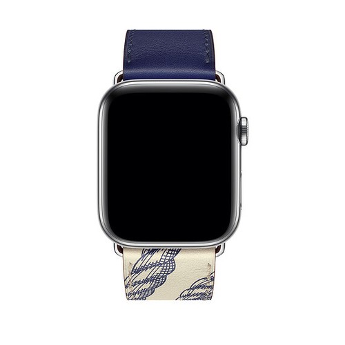 38-45mm Genuine Leather Single Tour Band Strap For Apple Watch Series 7/6/5/4/3 - Picture 140 of 158