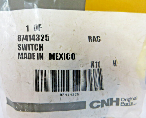 87414325 Original OEM Beacon Control Switch for New Holland T8 Series Tractors - Picture 7 of 10