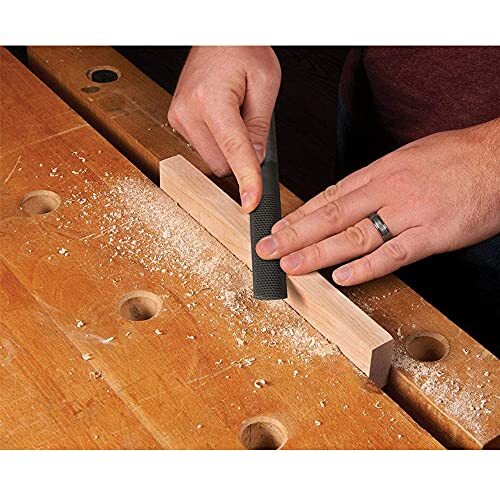 Wood Rasp File 4 Way Hand File and Half Round Rasp for Wood Metal - Picture 4 of 6