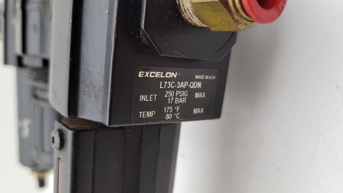 Dual Norgren Exelon L73C-3AP-QDN Pneumatic Filters System - Picture 10 of 11