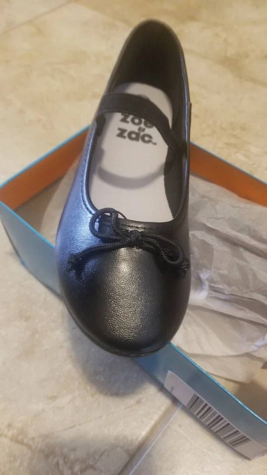 Girl's Black School Uniform Shoes Dress Oxford Mary Jane Flat - Изображение 2 из 4