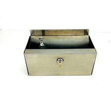 ASI Ash Tray Keyed Surface Mount 304SS Satin Finish 9" X 5" X 4-5/8"