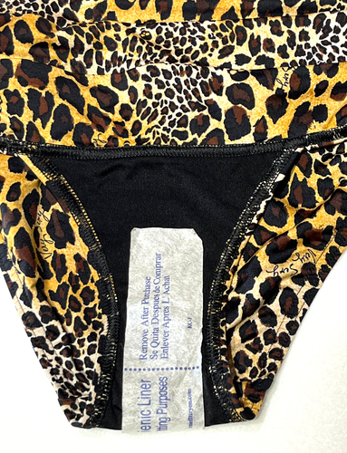Victoria Secret Bikini 34 B Push Up Bottom S Leopard Print Skull Very Sexy Swim - Picture 11 of 12