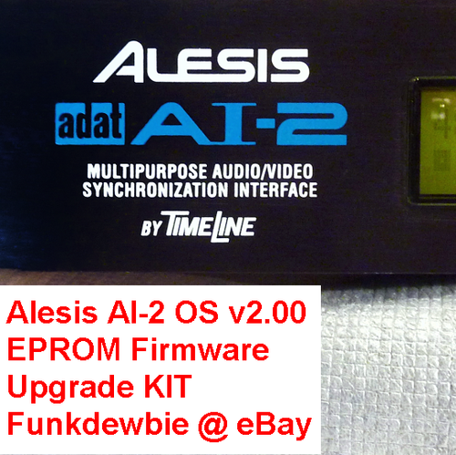 Alesis AI-2 Sync Interface OS v2.00 EPROM Firmware Upgrade KIT / New ROM Update - Picture 1 of 2