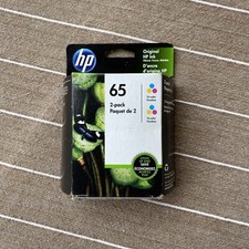 HP 65(N9K01A) Tri-Color Original ink Cartridge 2 Pack New Exp OCT 2022