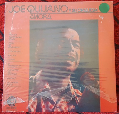 Latin Salsa JOE QUIJANO Y SU ORQUESTA **Ahora** 1975 LP Venezuela SEALED! - Picture 1 of 2