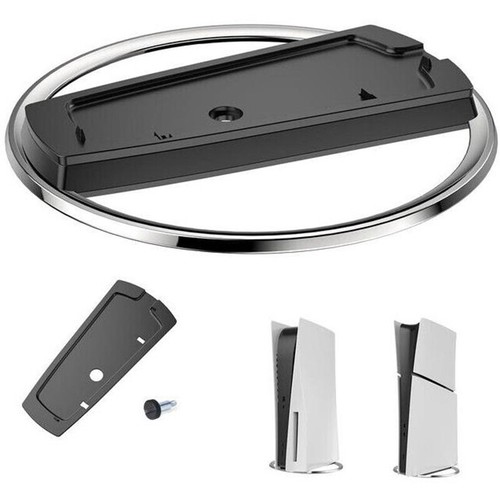 Vertical Stand for PS5 Slim / PS5 Disc & Digital Console Anti-Slip Base Screw XY - Picture 1 of 4