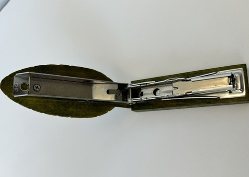 Vintage Max Neuheit handbemalt Holz Marienkäfer Blatt Hefter - Bild 5 von 5