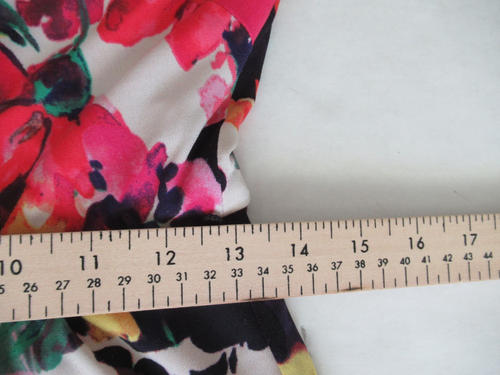 JESSICA SIMPSON Sommerkleid ärmellos, Rundhals Blumenmuster, Größe XS oder 2 - Bild 8 von 16