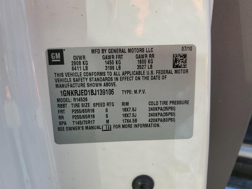 Used Body Control Module fits: 2011 Chevrolet Traverse Body Control BCM right si - Picture 13 of 16