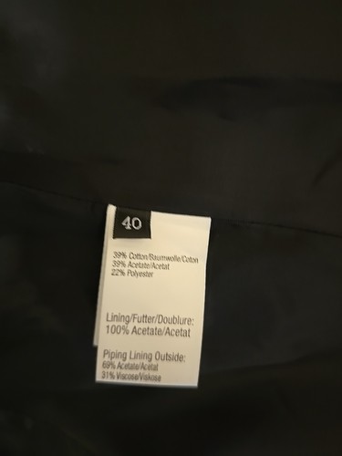 Sand Copenhagen Damen Knielange Jacke UK 14 EU 40 Schwarz - Bild 14 von 14