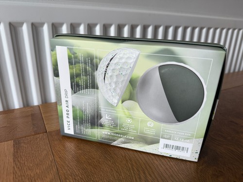 Vice Pro Air Drip Golfbälle Petrol Gelb 1 Dutzend (12 Bälle) - Bild 2 von 5