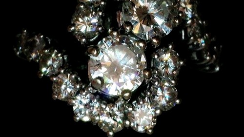 Appraised GIA Certified 20 Natural Diamond Ring 2.25ct I1-I2 White Gold 14k U.S. - Picture 8 of 19