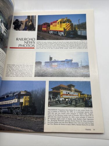 Trains; The Magazine of Railroading. Volume 52, Number 6, June 1992 - Picture 2 of 4
