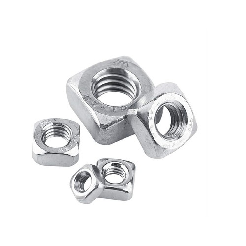 TUERCAS CUADRADAS DE ACERO INOXIDABLE M3 M8 M10 M10 M12 A2 BISELADAS TIPO GRUESO DIN 557 - Imagen 13 de 18