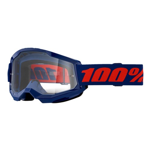 Crossbrille 100% Motocross Brille Strata 2 Chiara MX-Brille - Picture 9 of 14