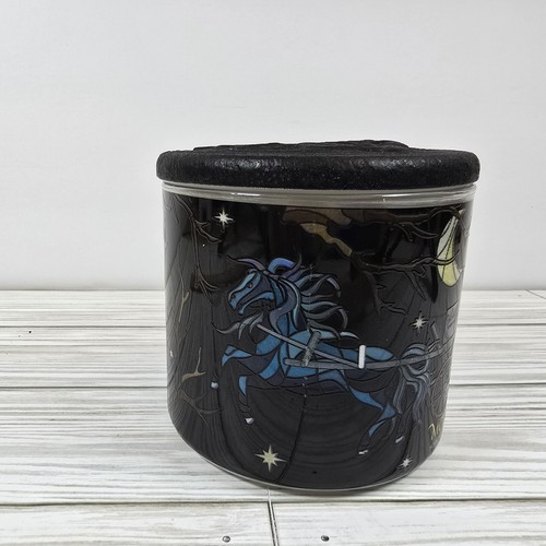 NEU Bath & Body Works MOONLIT GRAVEYARD 3-Docht limitierte Auflage Kerze GHOST Deckel oben - Bild 4 von 9