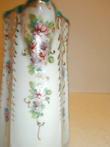 ANTIKE FRANZÖSISCHE KRUG-MILCH / MIT BLUME / DESING VIKTORIANISCHEN GOLDGOLDGOLDGOLDGOLDGOLD - Bild 4 von 7