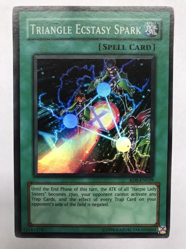 Yu-Gi-Oh Triangle Ecstacy Spark RDS-EN039 Yugioh Super Rare New Never Played