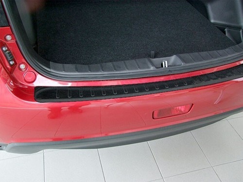Protector de parachoques trasero de acero inoxidable para Volvo XC60 negro 14-up - Imagen 5 de 5